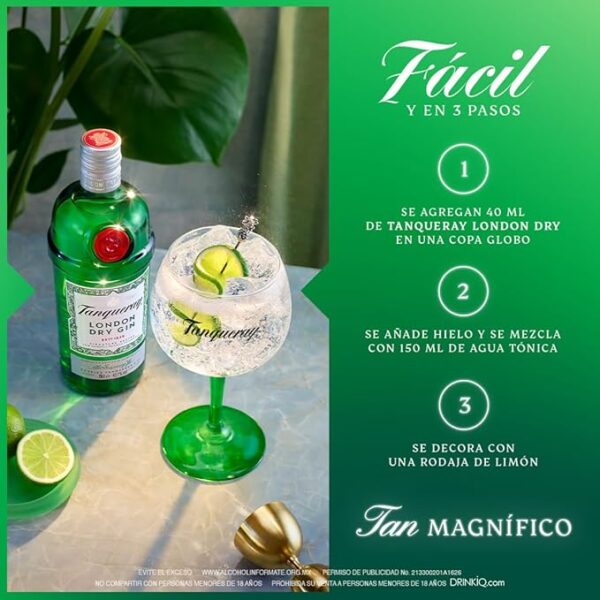 Tanqueray, London Dry Herbal 750 ml - Image 2
