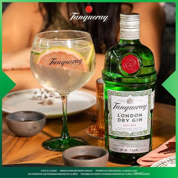 Tanqueray, London Dry Herbal 750 ml - Image 3