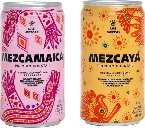Bebida Alcohólica Las Mezcas Mezcamaica y Mezcayá 6x237ml - Image 2