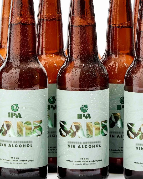 Cerveza Sans IPA Sin Alcohol Pack 12 cervezas - Image 3